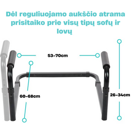 CareRise™ | Pagalbinė atrama
