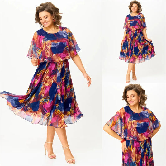 Vėsinanti laisva suknelė