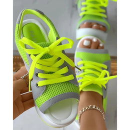 Sportiniai vasariniai sandalai su raišteliais „Active Glow“