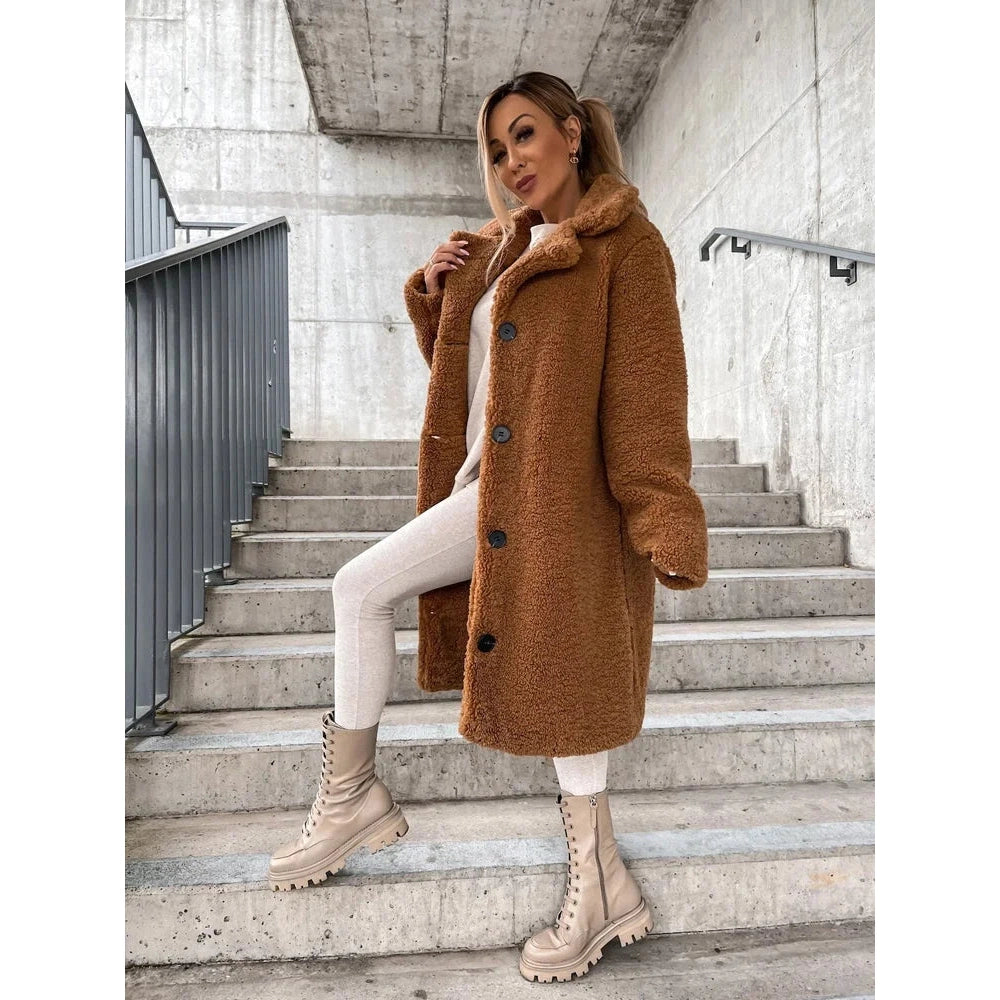 Woolence™ | Stilingas Moteriškas Paltas