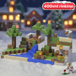 Minecraft magnetinių blokų rinkinys