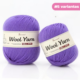 "Premium Wool" - Natūralios vilnos siūlų rinkinys