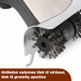 GrillPRO™ | Elektrinis griliaus garinis šepetys