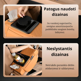 Automobilio porankio organizatorius iš PU odos