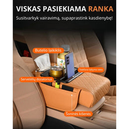 Automobilio porankio organizatorius iš PU odos