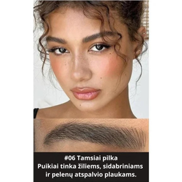 Ilgalaikis antakių pieštukas natūraliam efektui (1+1)