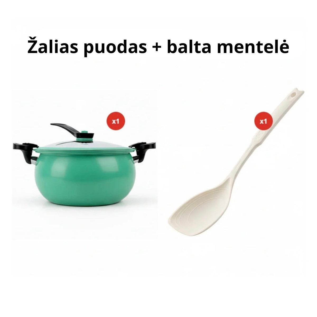 Talpus žemo slėgio puodas greitam maisto ruošimui 8L