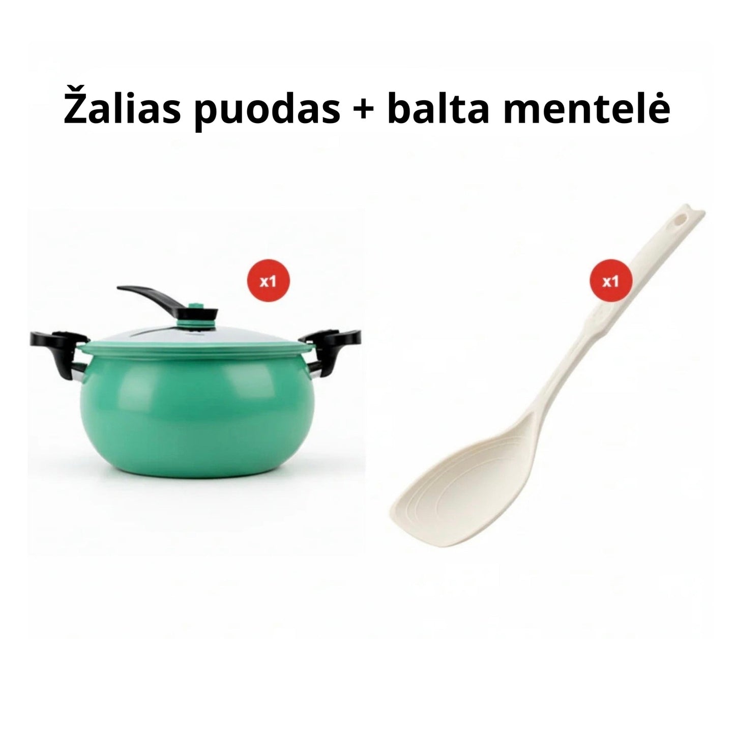 Talpus žemo slėgio puodas greitam maisto ruošimui 8L