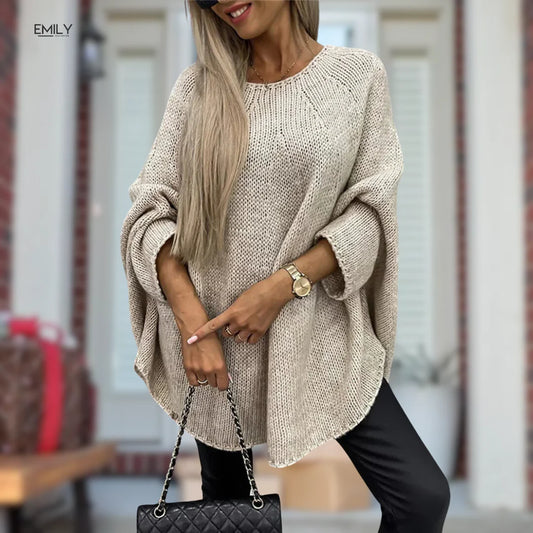 Moteriška megzta tunika - EMILY