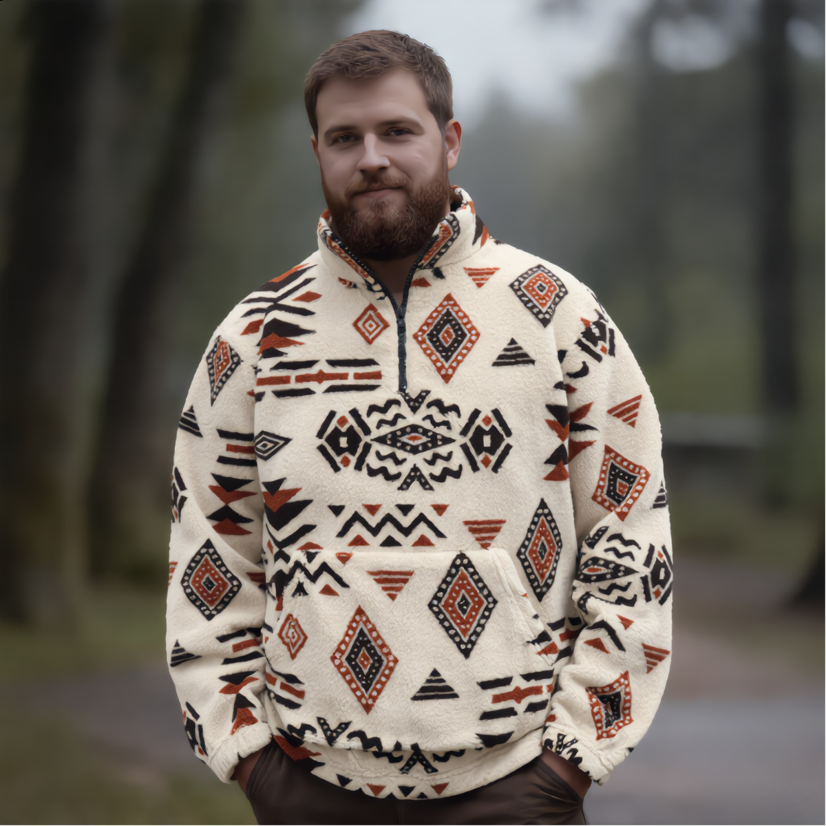 Nordic™ | Vyriškas šiltas laisvalaikio megztinis
