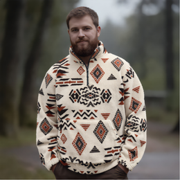 Nordic™ | Vyriškas šiltas laisvalaikio megztinis