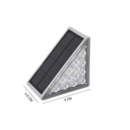 LumiStep™ | LED Laiptų šviestuvai su saulės baterijomis