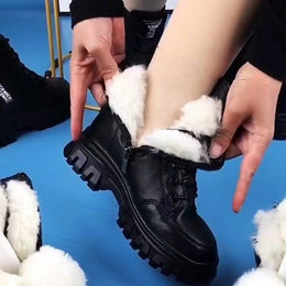 Fashion™ | Moteriški patogūs batai su kailiuku