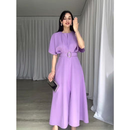Elegantiška suknelė su dirželiu