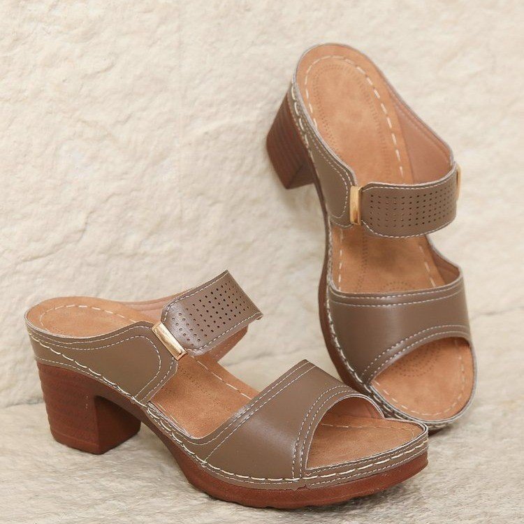 Style™ | Odiniai stilingi moteriški sandalai