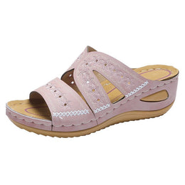 Florvia™ | Gėlių puošti ortopediniai sandalai