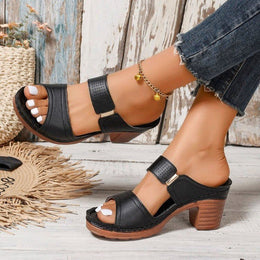 Style™ | Odiniai stilingi moteriški sandalai