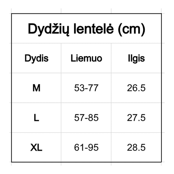 Prailginto liemens formuojančios šilkinės kelnaitės