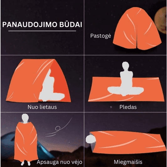 Vandeniui atsparus miegmaišis