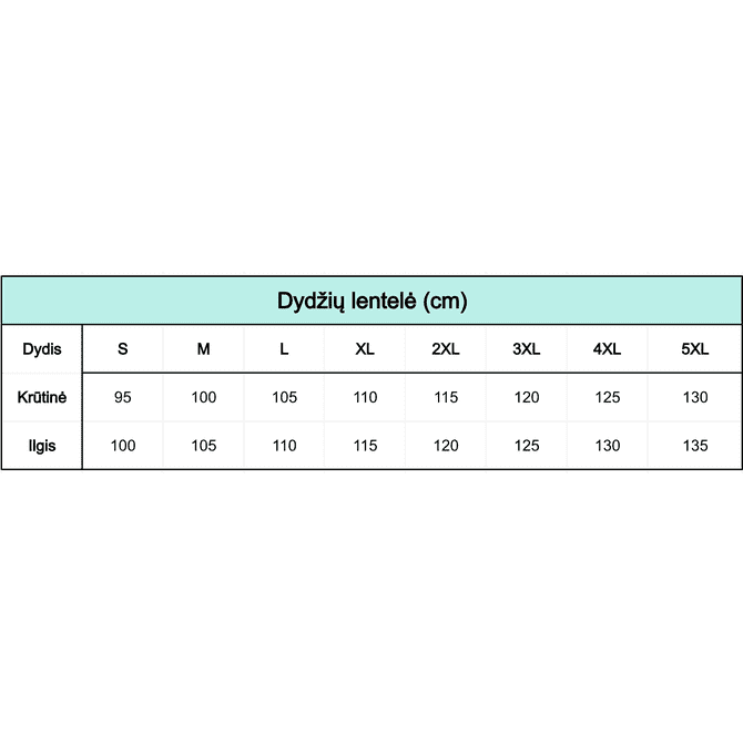 Ryški languota lininė suknelė (S-5XL)