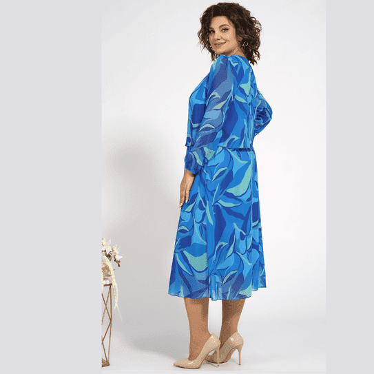 Laisva suknelė "Vandenynas" (S-5XL)