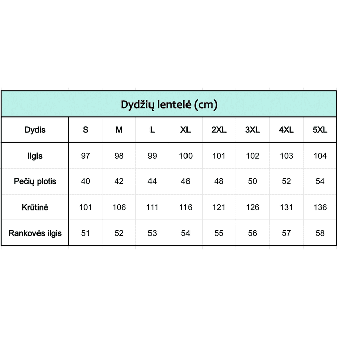 Madinga suknelė su V formos iškirpte (S-5XL)