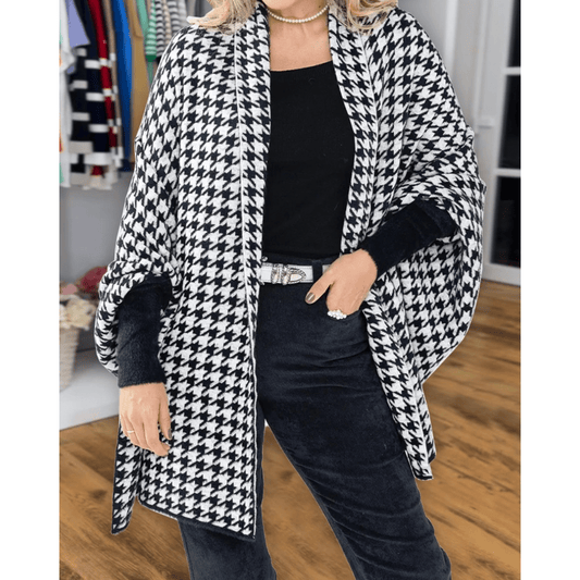 Šilta skraistė - pončas