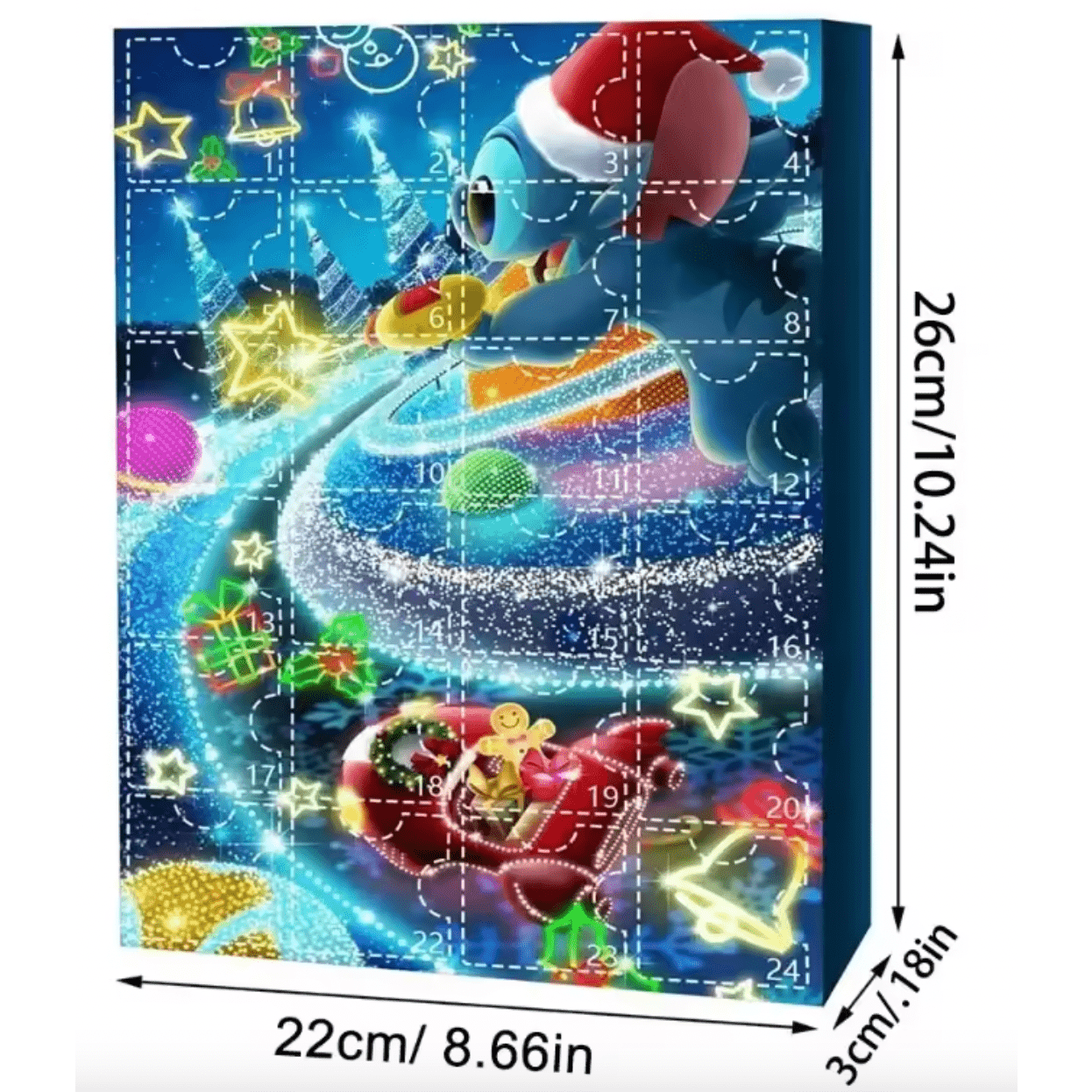 24 dienų "Stich" Advento Kalendorius