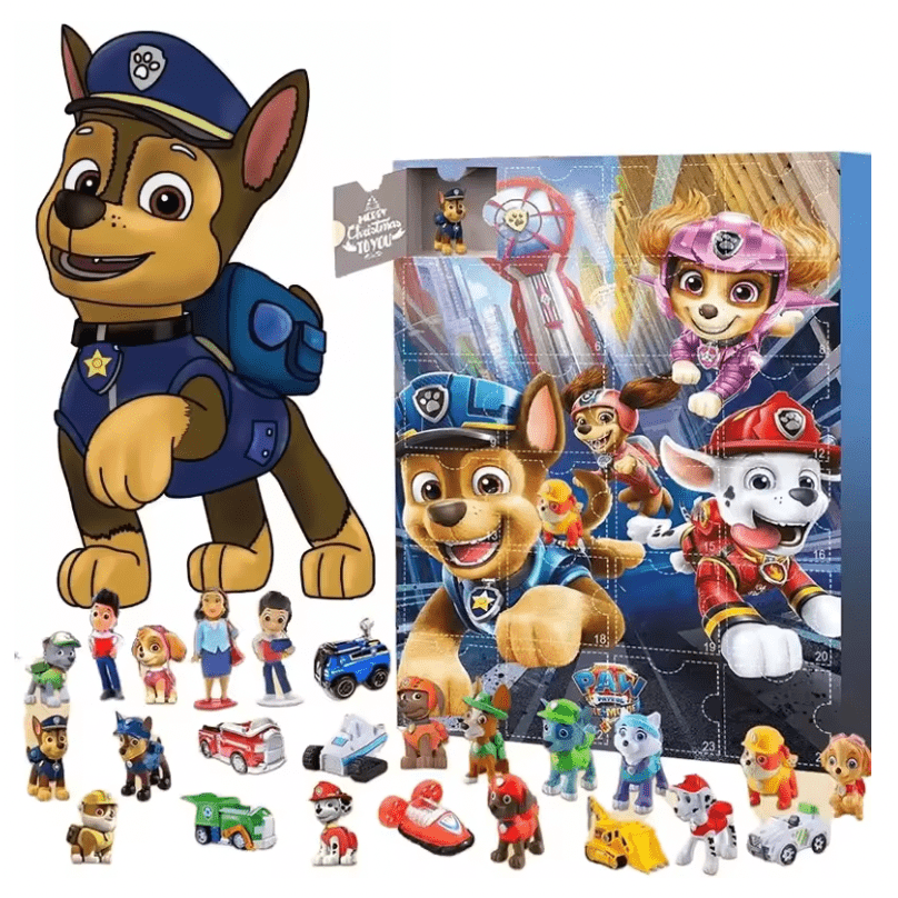 Šunyčių patrulių 24 dienų Advento Kalendorius