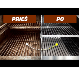 GrillPRO™ | Elektrinis griliaus garinis šepetys