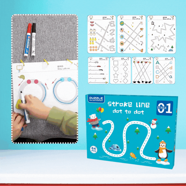 MagicDoodle™ – Efektyvus mokymosi pratimų rinkinys vaikams