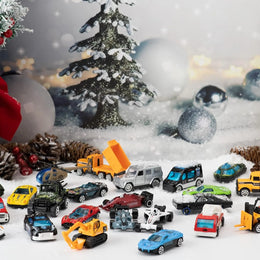 24 dienų Kalėdinis automobilių advento kalendorius