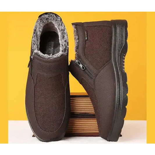 Vyriški žieminiai batai su kailiuku