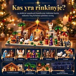 Lego Prasmingas Kristaus gimimo Advento kalendorius