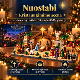 Lego Prasmingas Kristaus gimimo Advento kalendorius
