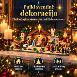 Lego Prasmingas Kristaus gimimo Advento kalendorius