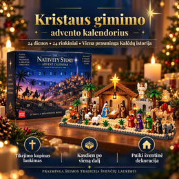 Lego Prasmingas Kristaus gimimo Advento kalendorius