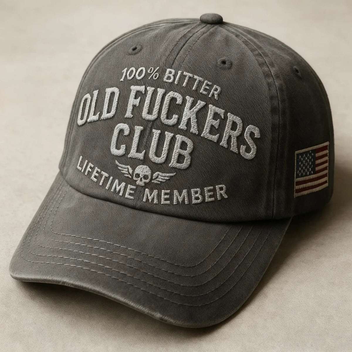 „Bitter Club“ Vintage Stiliaus Kepurė