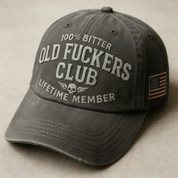 „Bitter Club“ Vintage Stiliaus Kepurė