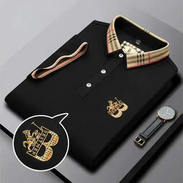Prabangūs medvilniniai marškiniai "BROOKS POLO"