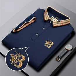 Prabangūs medvilniniai marškiniai "BROOKS POLO"