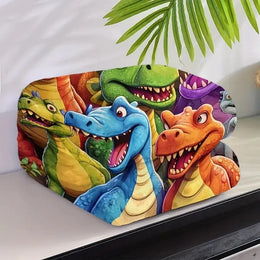 Šiltas ir lengvas pledas vaikams su dinozaurais