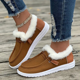 "Autumn Style"- Stilingi bateliai su kailiuku