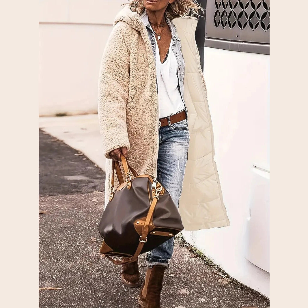 Rosse™ | Moteriška dvipusė striukė su kailiuku