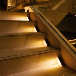 LumiStep™ | LED Laiptų šviestuvai su saulės baterijomis