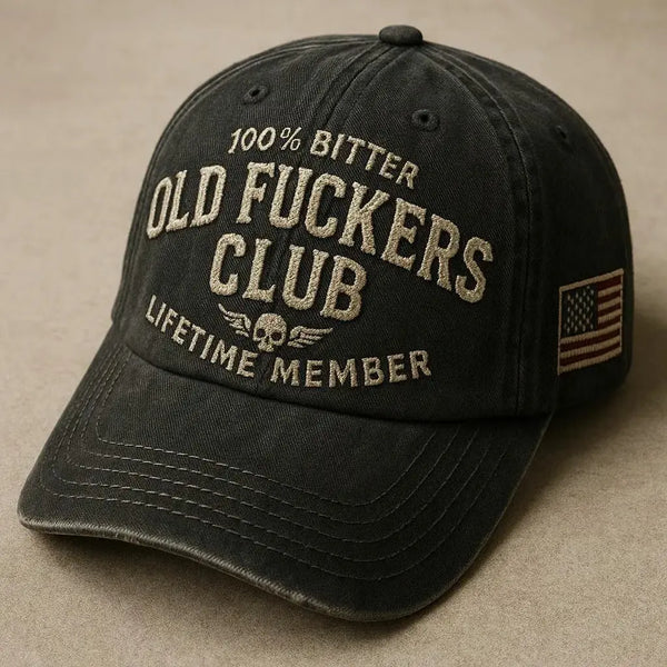 „Bitter Club“ Vintage Stiliaus Kepurė