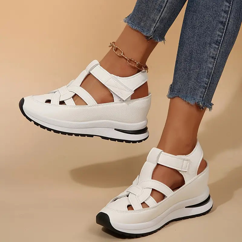 Fashion™ | Odiniai ortopediniai laisvalaikio sandalai