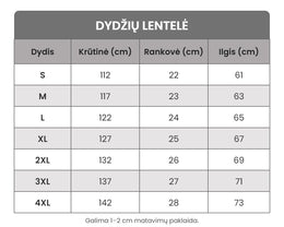 Laisvas megztas moteriškas džemperis su gobtuvu