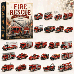 🚒Gaisrinė gelbėjimo technika 24 dienų adventinis kalendorius