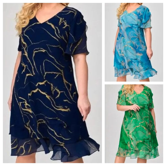 Marble™ | V formos suknelė